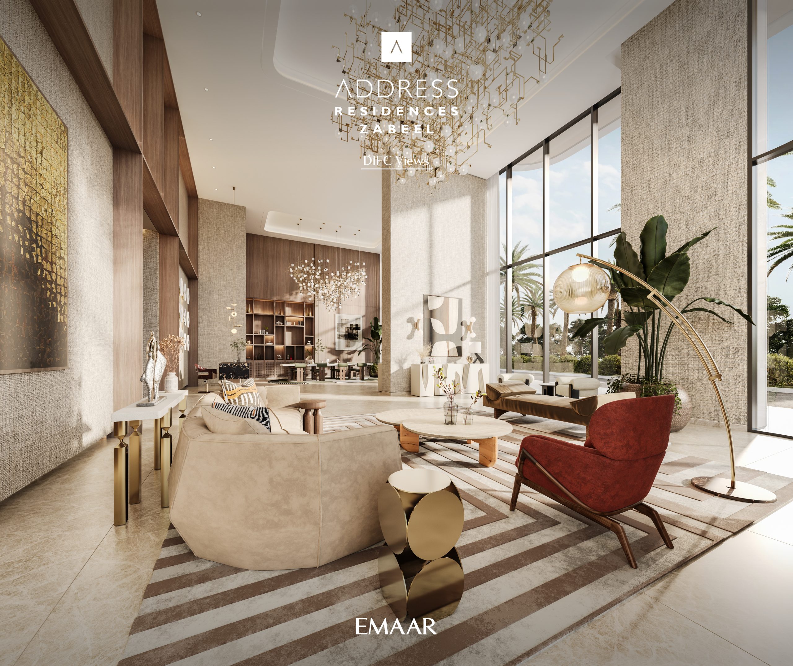 EMAAR ADDRESS RESIDENCES ZABEEL DIFC VIEWS DUBAI EMAAR investindxb