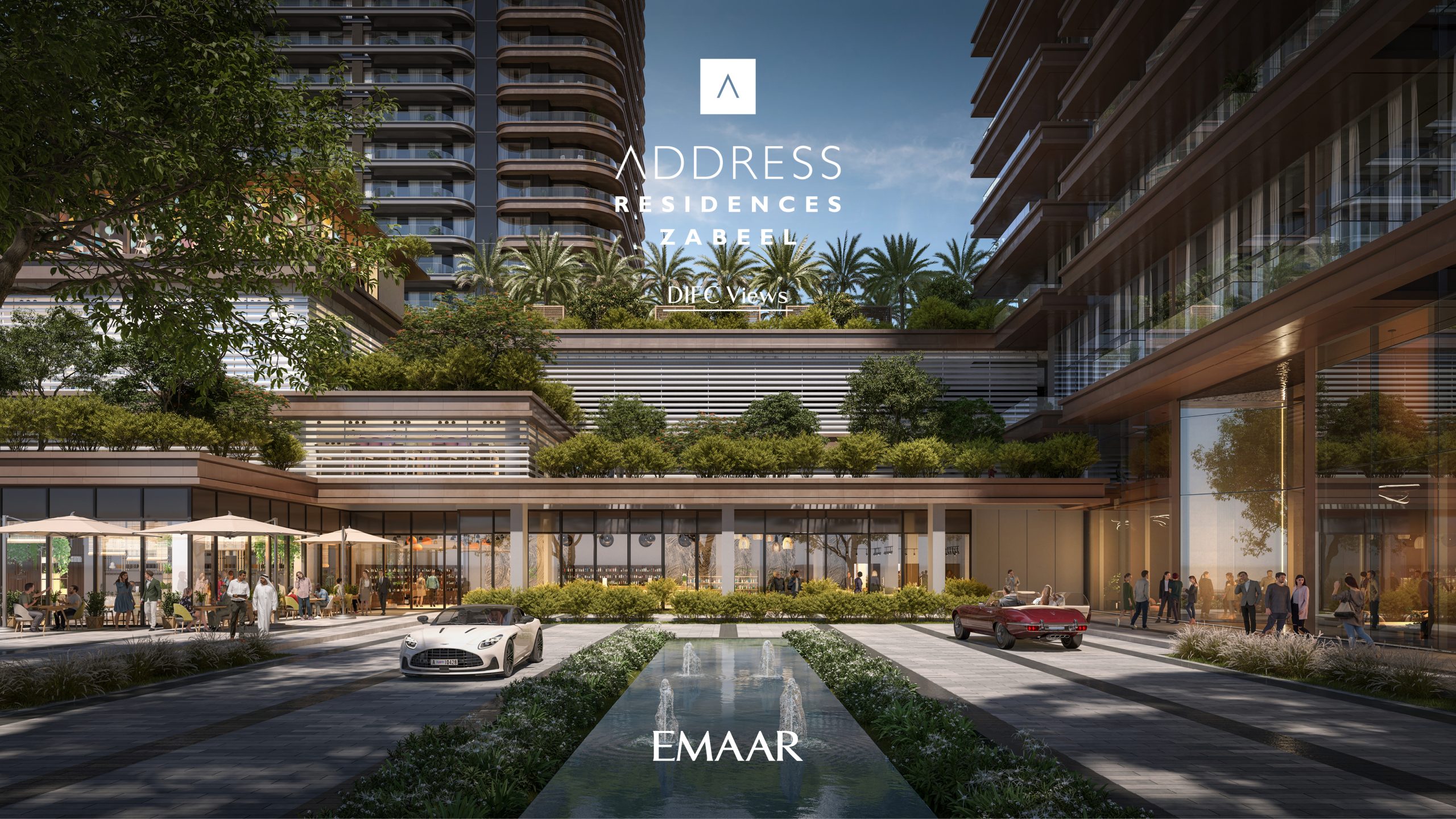 EMAAR ADDRESS RESIDENCES ZABEEL DIFC VIEWS DUBAI EMAAR investindxb